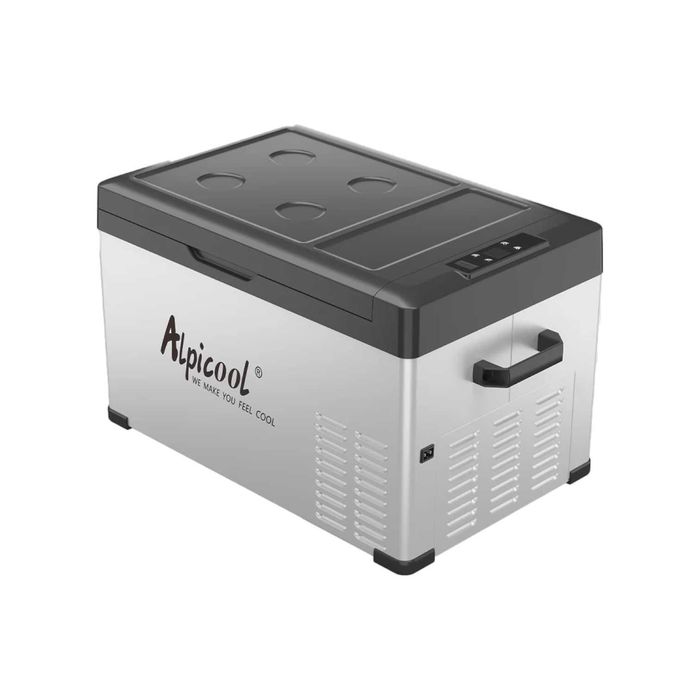 БЕЗПЛ ДОСТАВКА 30L Преносим компресорен хладилник фризер 12V 24V 220V