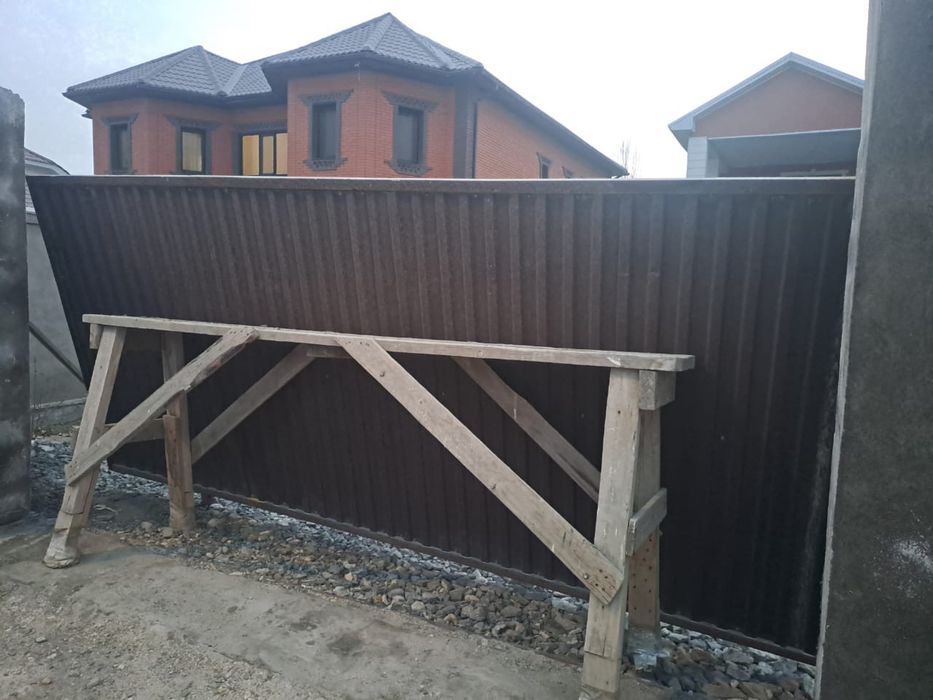 Продается ворота с колиткой.