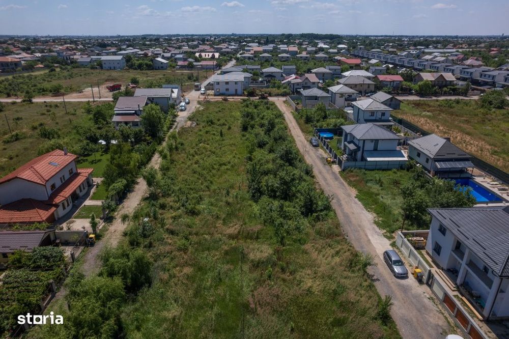 Domnesti - Fortului, Teren Constructii 407 Mp, Front 26 M !