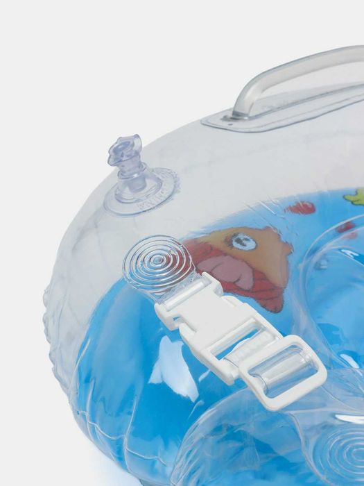 Детский надувной круг на шею, для купания малышей, в ванной и бассейне