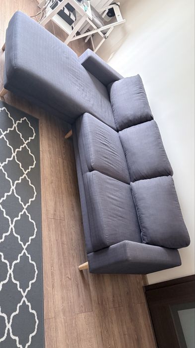 Coltar Jysk Egense gri inchis