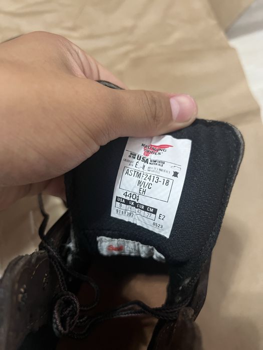 Red wings етык тшо