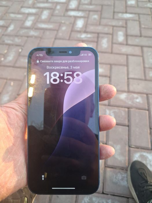 12 Айфон 128 гб  караганда