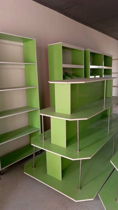 Magazin polkalari holati yangi ishlatilgan