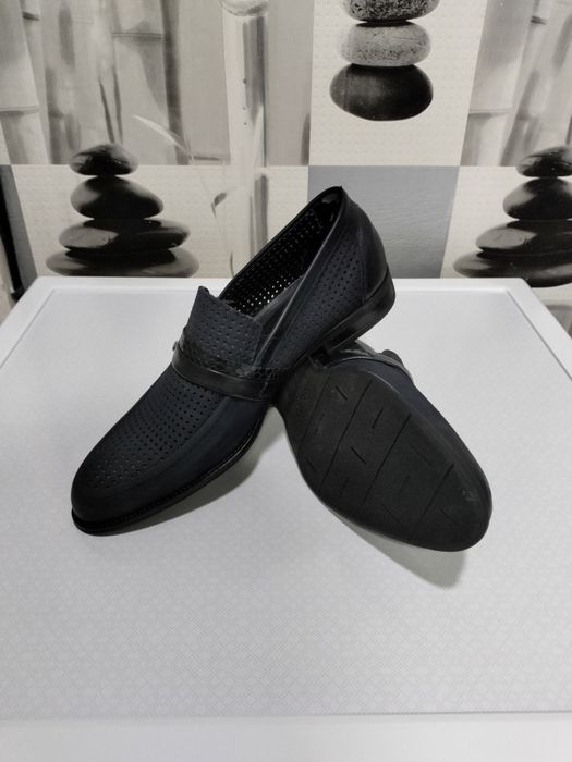 Туфли мужские из нобука