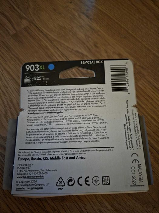 Cartus HP 903XL Cyan (albastru)