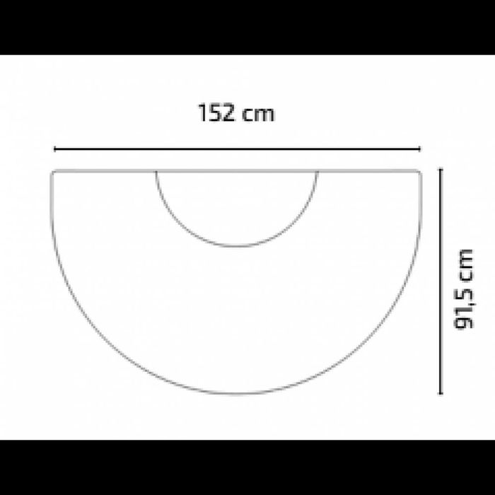 Полукръгла постелка против умора Millie