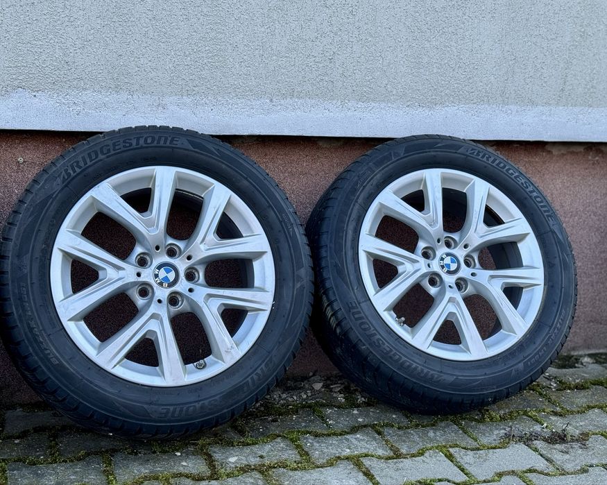 4 jante originale bmw x1 x2 205/60/17 anv iarna 2021 si senzori