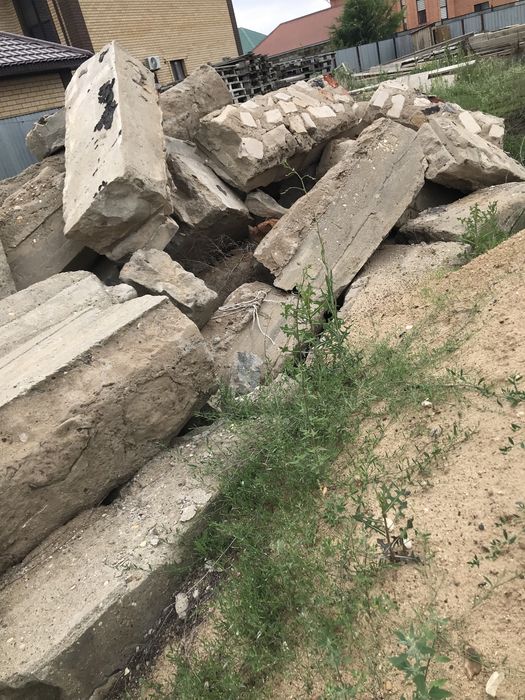 Бетонные блоки фундамент