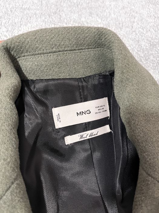 Palton MNG toamnă-iarnă verde XL