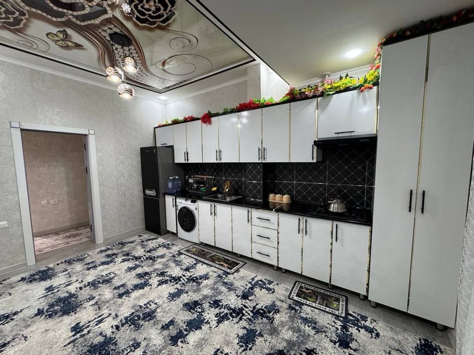 2 хонали уй сотилади жихозлари билан 1 кават горгаздан лифтлик дом