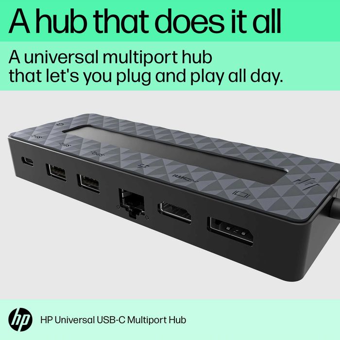 Докинг станция HP Universal USB-C multiport hub 4K + Гаранция