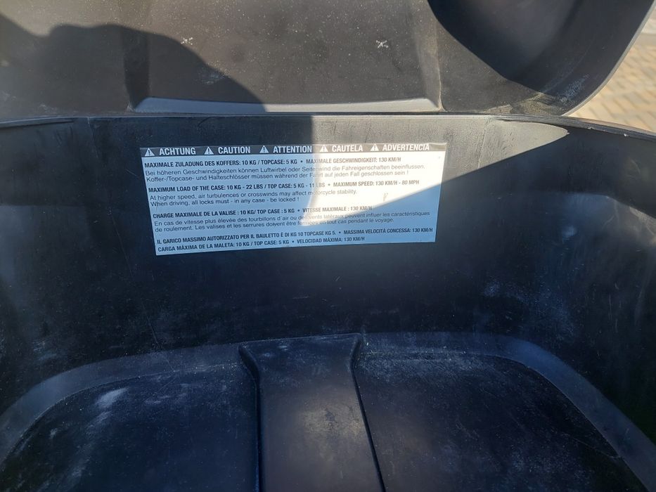 Topcase Hepco&becker +placa fixare