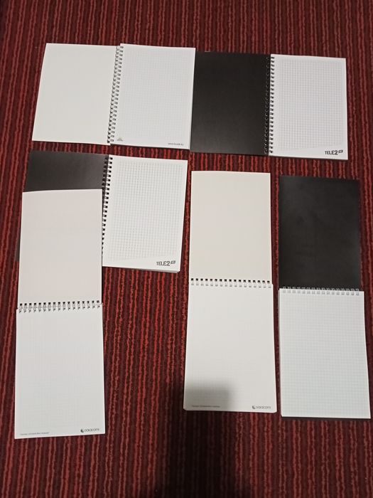 Набор блокнотов (50, 60 и 80 листов)