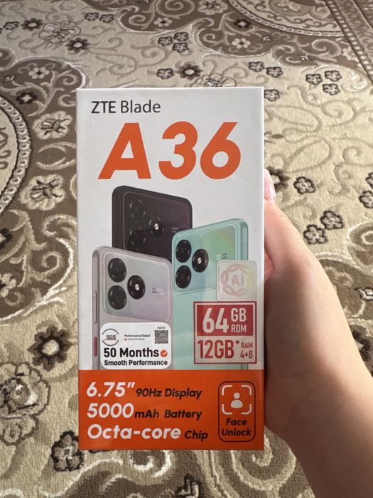 Продам телефон ZTE Blade A36