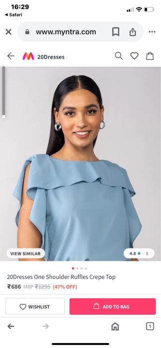 Ефектин топ на Patrizia Pepe