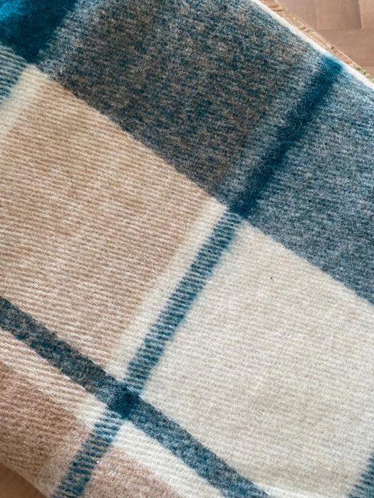 Плед шерстяной