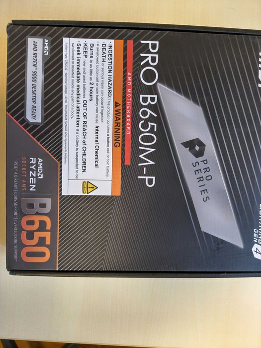 MSI PRO B650M‑P (microATX) + AMD Ryzen 5 8600G