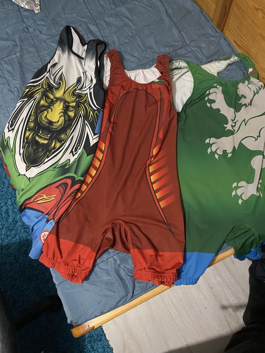 Борцовки асикс , трика