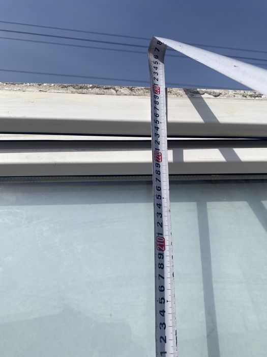 Пластиковые окно и дверь