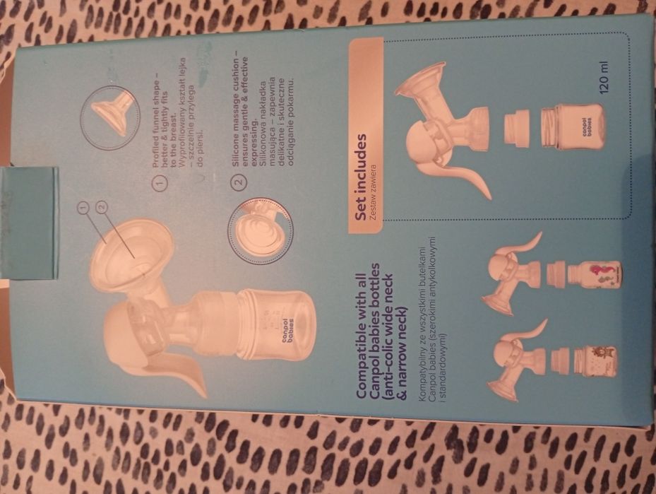 Vand pompă de sân manuala