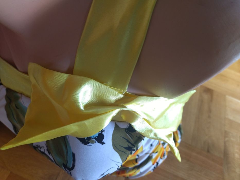 Лятна жълта рокля С/М