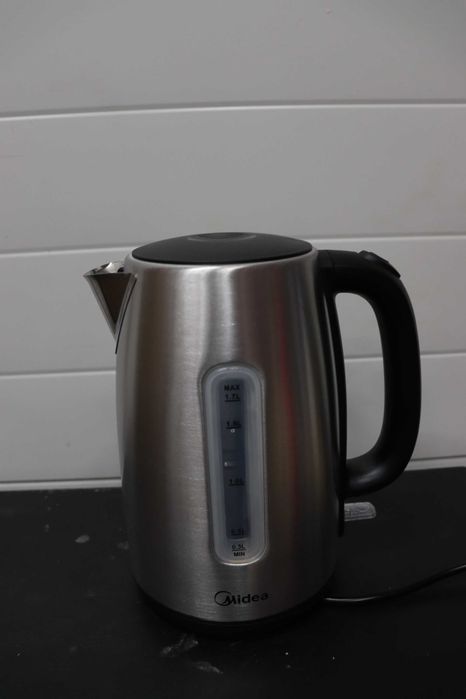 Кана Midea MKE17M1ADS от неръждаема стомана, 1.7 л, без BPA, 2200W