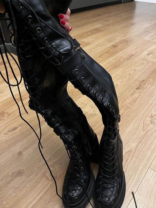 Cizme Musette Harley GM A242 - Piele naturală - Stare impecabilă