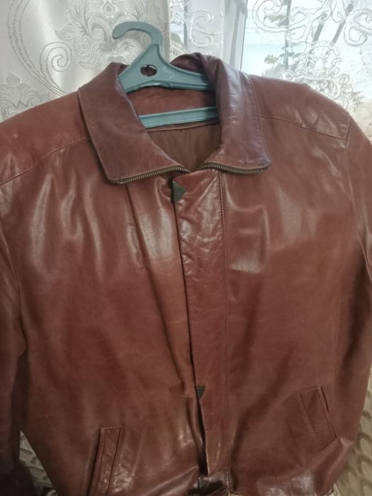 Продам мужские кожаные куртки 48-52 рр