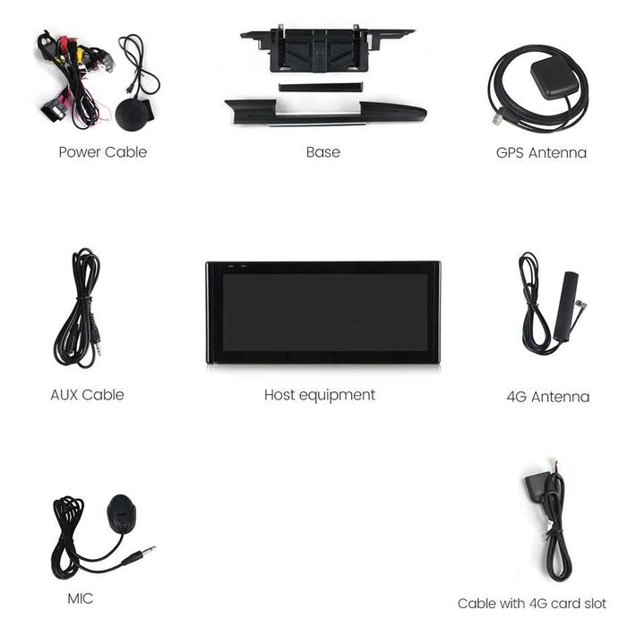 Navigatie Audi A6 C7/ A7 C7 , 2010-2019 , 6GB RAM Android Carplay Noua
