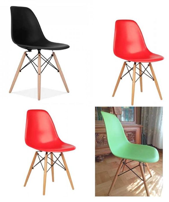 Трапезни столове ЦВЕТНИ 4 бр.