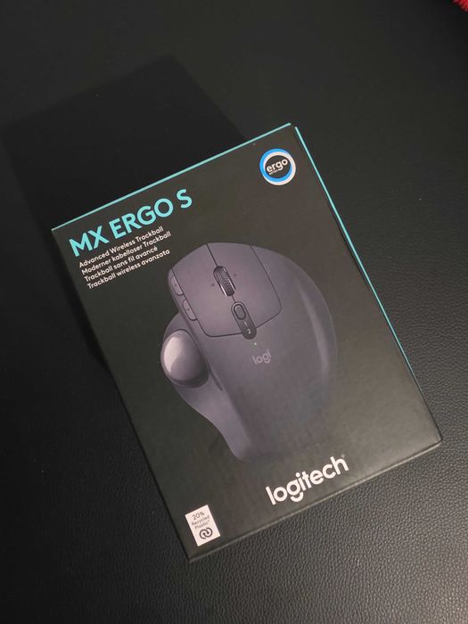Mouse ergonomic wireless Logitech MX ERGO S – Nou