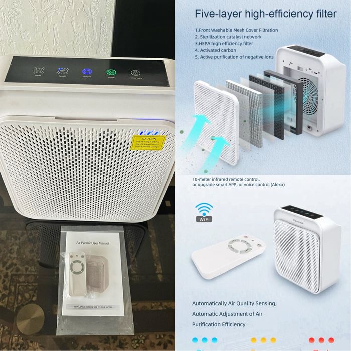 Водхуоочиститель очиститель воздуха 45 квадратов