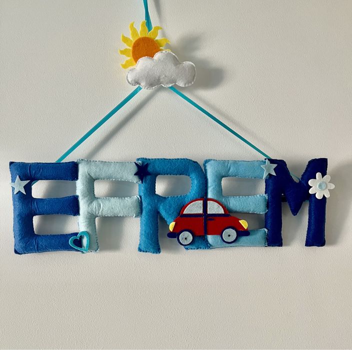 Nume decor din fetru