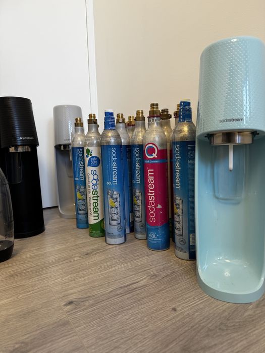Incarcare butelii sodastream cu CO2, grohe etc quick connect si normal