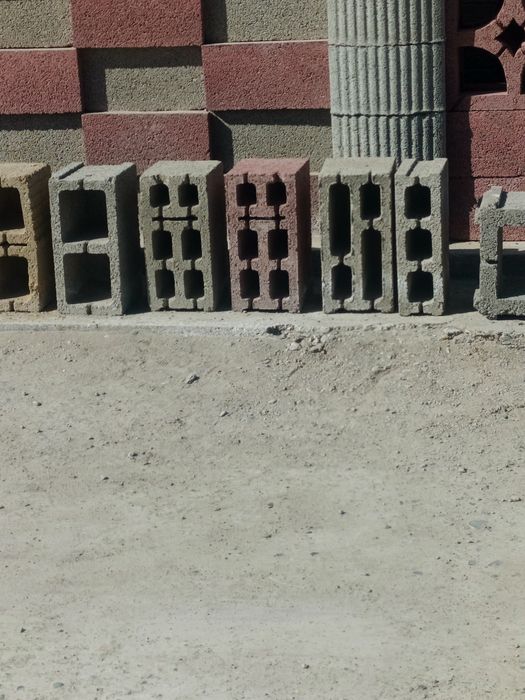 Shlakablok barcha turdagi