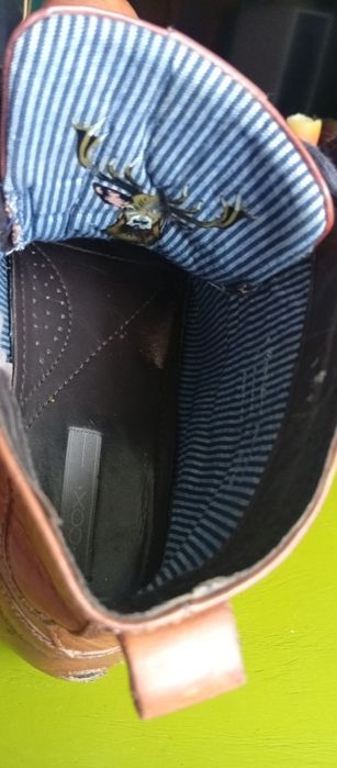 Кожени обувки Cox номер 45