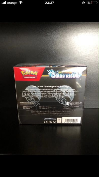 Pokemon Chaos Rising Booster Box
