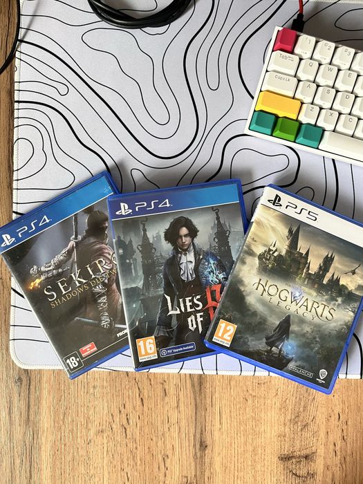 Sekiro Shadows Die Twice, Lies of P, Hogwarts Legacy на PS4/PS5