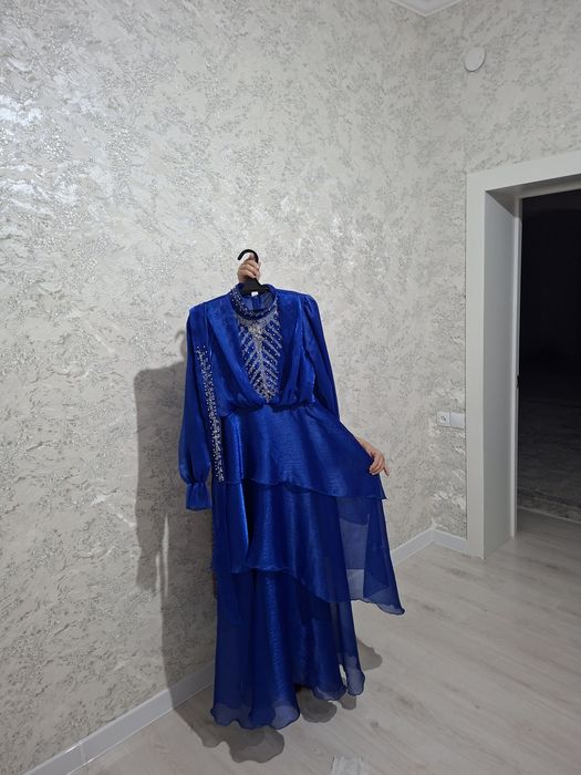 Платье синий на все сезон