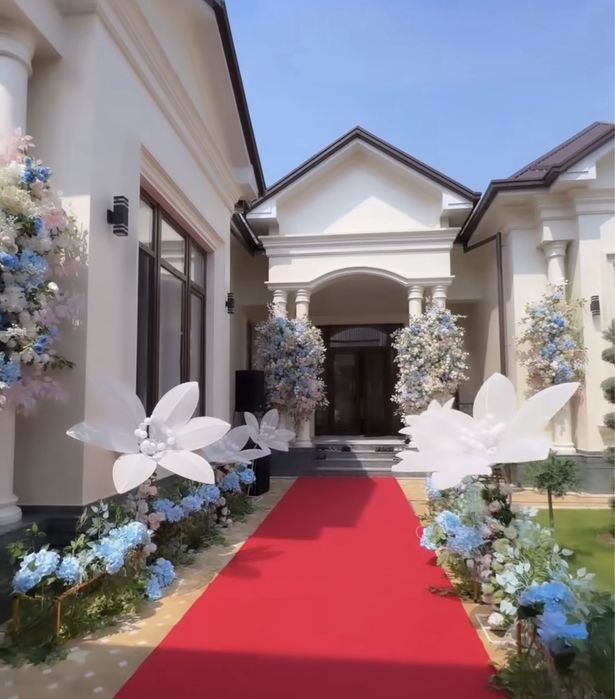 Оформления свадеб, Ofarmleniya xizmati, afarmleniya tadbirlar uchun