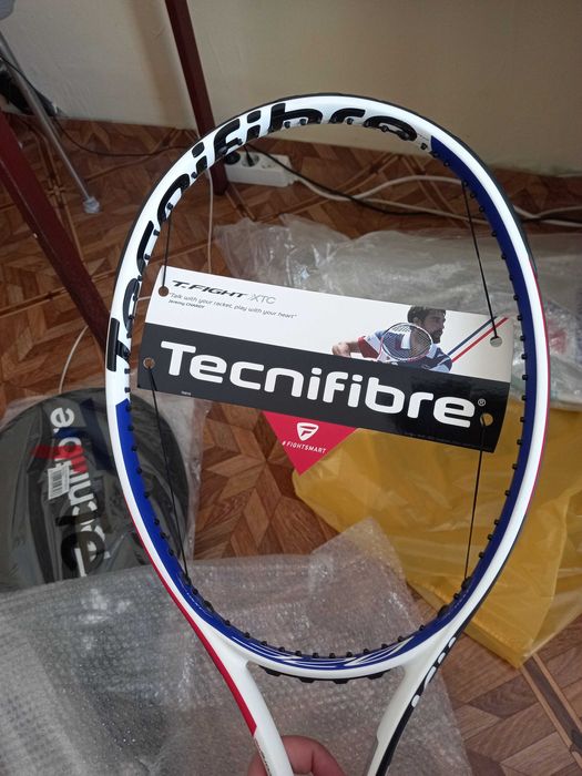 Нова ракета за тенис на корт Tecnifibre 305г грип 2, 98 инча глава