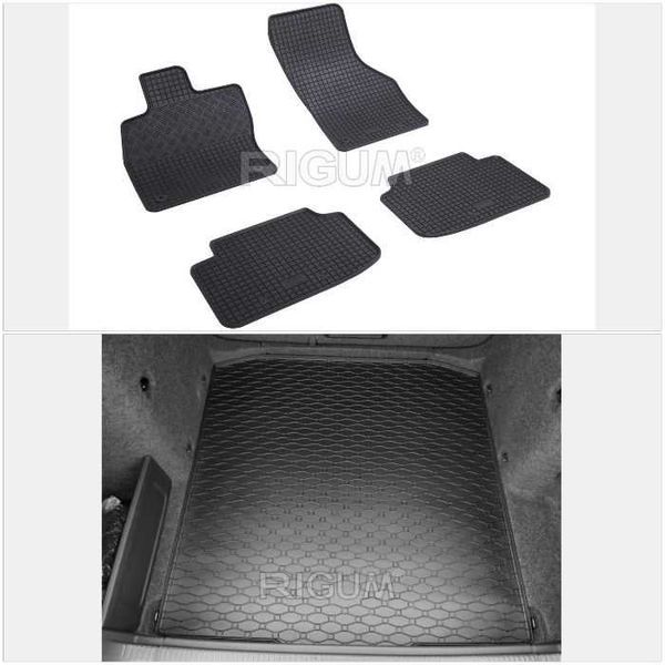 Гумени стелки или багажник SKODA OCTAVIA III Шкода Октавия 3 от 2012г.