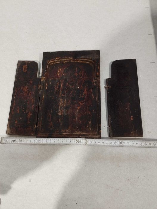 Много стар Домашен Иконостас и Икона