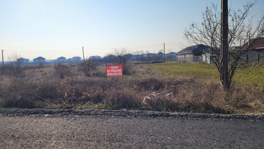 Teren de vanzare Dragomiresti Deal 800 mp