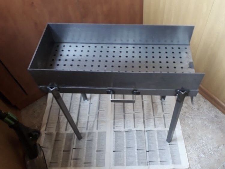 Мангал-чемодан (разборный)