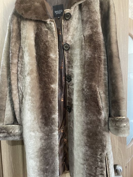 Шуба мутон. Размер 48-50.