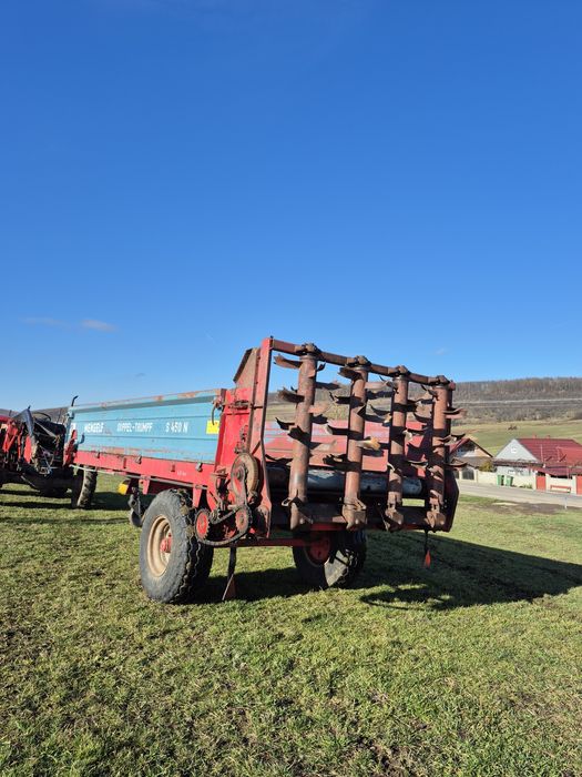 Remorcă mig gunoi gunoieră 3 -6 TONE  tractor