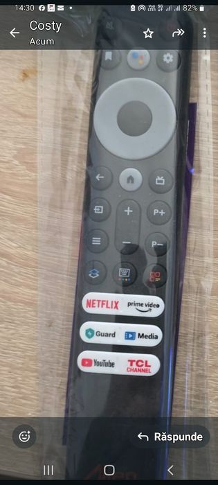 Telecomanda TV Smart TCL LCD/LED 4K