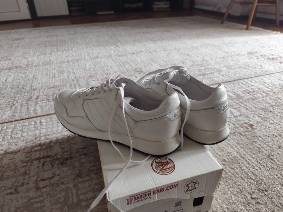 Кроссовки натуральная кожа